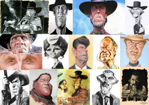 "Wanted ! Caricature et western"  Patchworkwestern